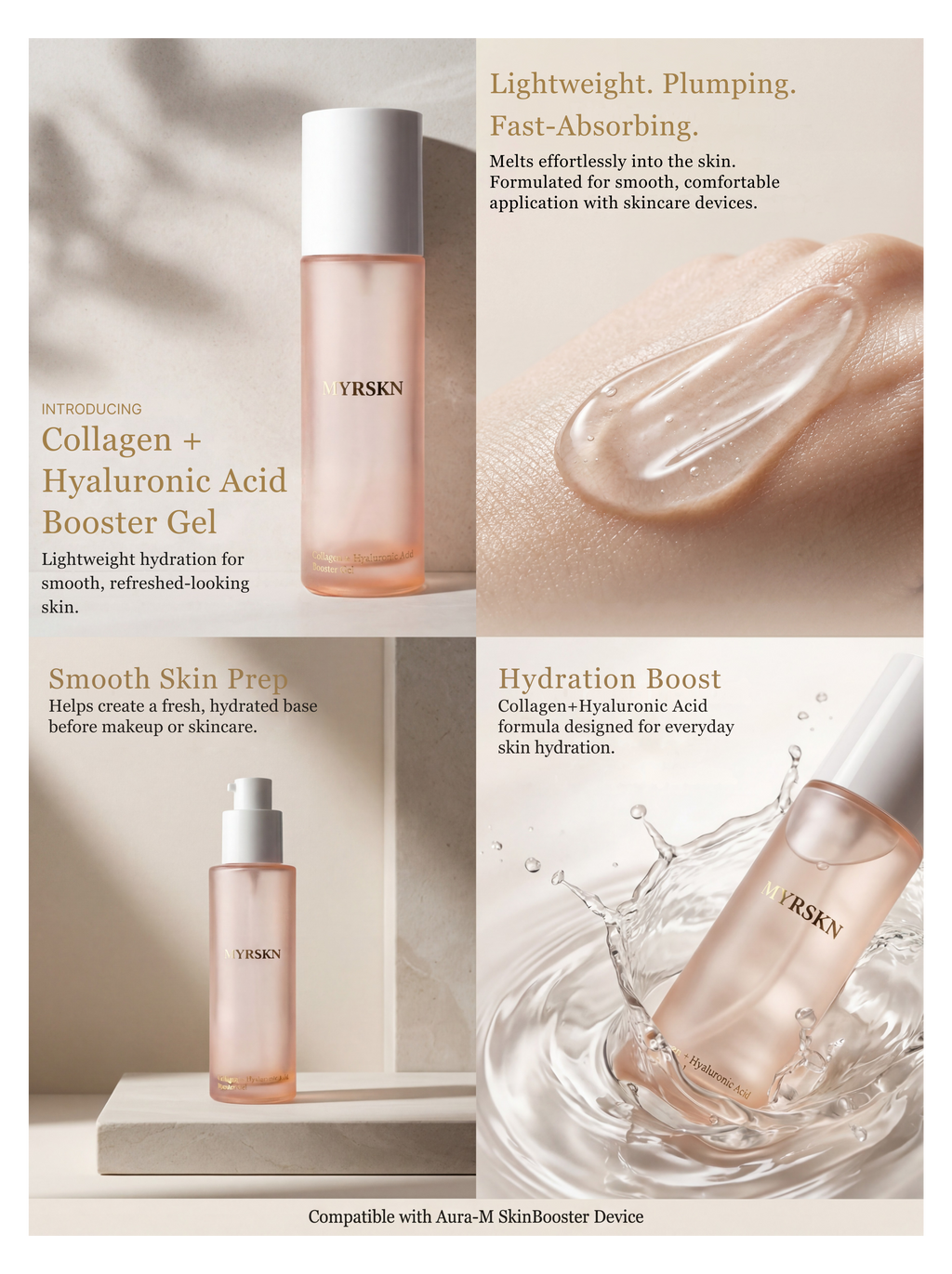 Collagen + Hyaluronic Acid Booster Gel