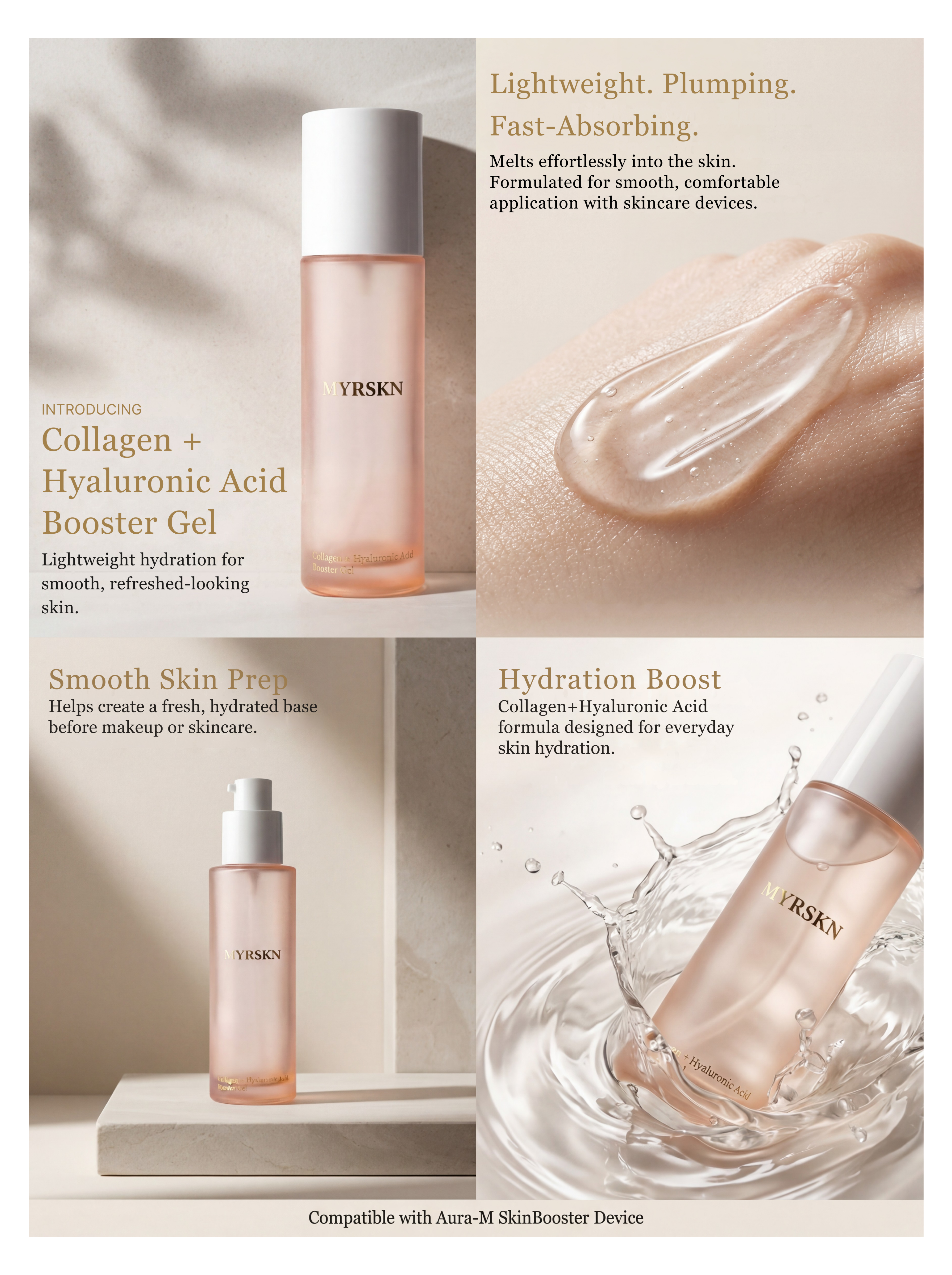 Collagen + Hyaluronic Acid Booster Gel